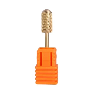Electric Nail File Gold Plated Steel Nail Drill Bit Replacement for Manicure - Picture 1 of 10