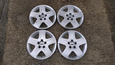 Tapacubos/ embellecedores de rueda originales FORD FOCUS & C-MAX 16" X4 4M51-1000-GD Mk2 - Imagen 1 de 4