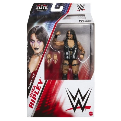 Figura de acción de lucha libre de juguete Mattel Rhea Ripley WWE Elite 117 Foto 1 de 3