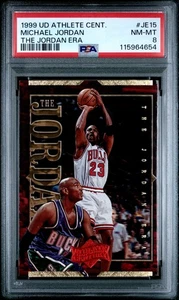 Upper Deck 1999 Atleta del Secolo The Jordan Era #JE15 Michael Jordan PSA 8 - Foto 1 di 2