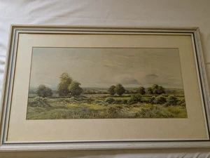 George Oyston 1861–1937 Framed Watercolor Signed  - Picture 1 of 6
