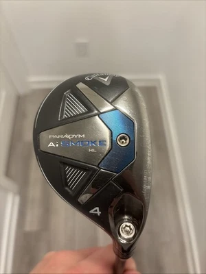 Callaway Paradym Ai Smoke 4-Hybrid (21*) w/ 70g Stiff Shaft RH - Image 1 of 4