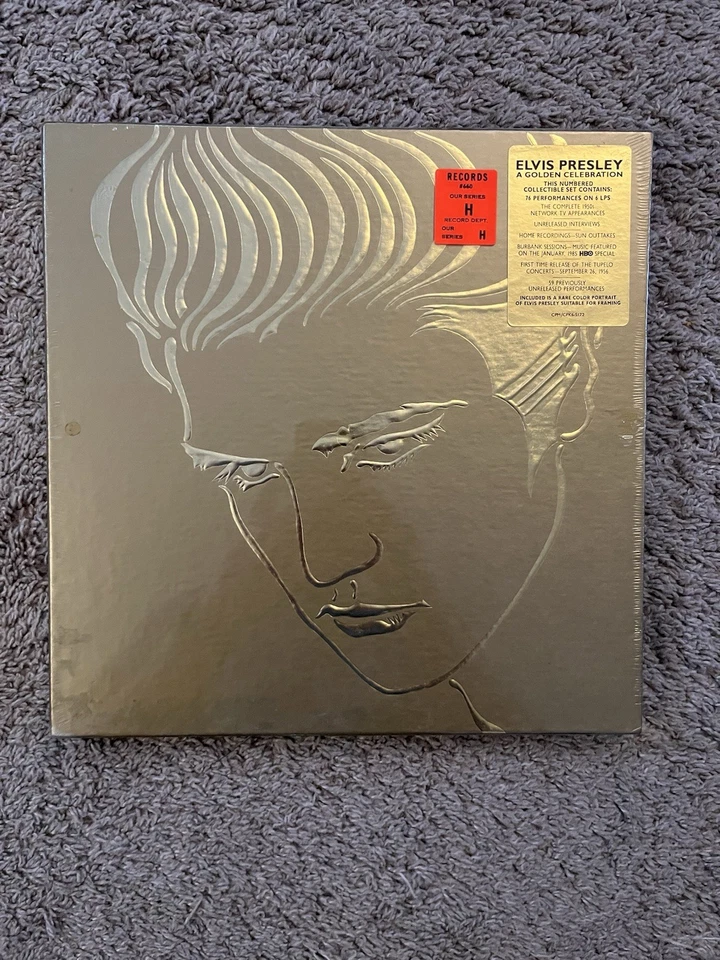 Sealed - Elvis Presley A Golden Celebration Mint Condition 6 LP Edition Numbered - Image 1 of 3