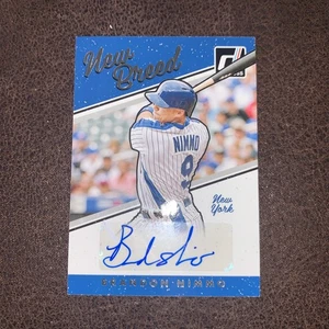 BRANDON NIMMO 2017 Panini Donruss Autografo Nuova Razza - Foto 1 di 1