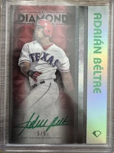 Adrian Beltre 2023 Topps Diamond Icons Auto 5/5 RANGERS - Picture 1 of 2