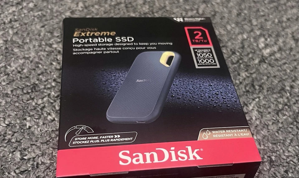 Extreme Portable SSD 2TB NEW Unopened  - Image 1 of 1