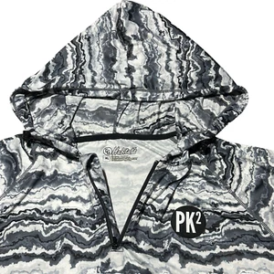 Candy Grind HABITATS Shirt Herren Xl Tech Soleado Kapuze 1/4 Zip Performance - Bild 1 von 8