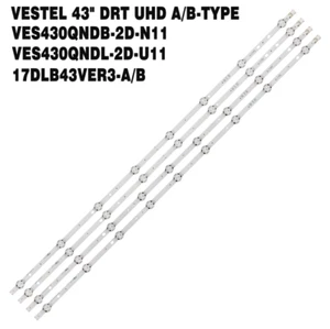 NUOVO KIT RETROILLUMINAZIONE LED TOSHIBA 43U5766DB 43U6663DB 43U6763DA 43U6763DB 43LV3A63DB - Foto 1 di 1