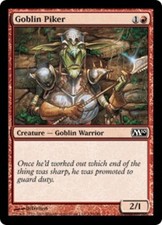 4x Goblin Piker MTG Magic 2010 (M10) NM Magic Regular
