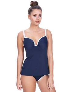 Freya AS3858 In The Navy Marine Underwire Molded Tankini Swim Top - Picture 1 of 11