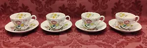 Spode Copeland Gainsborough Ceramic Cup and Saucer - Set of 4 - Picture 1 of 7
