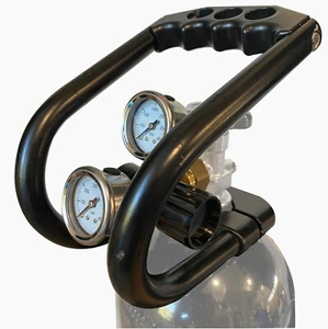 475PSI Co2 Tank Regulator Valve Guard Handle Kit Offroad 4WD Air Tires DIY - Picture 1 of 8