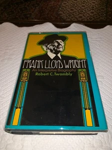 1st 1st Frank Lloyd Wright HC 1973 DJ protected Robert Twombly Biography - Picture 1 of 7