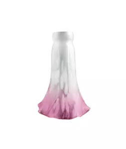 Paralume bianco/rosa stile Tiffany laghetto giglio con collo aderente 40 mm - Foto 1 di 2