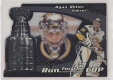 2008-09 Upper Deck Black Diamond Run for the Cup /100 Ryan Miller #CUP4