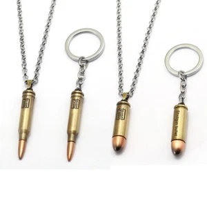 Juego PUBG Gun Bullets Keychain letter 300 Win Mognum Key Ring For Player's Gift - Imagen 1 de 6