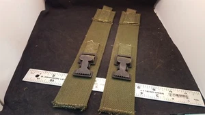 2 EACH MILITARY 1 INCH BUCKLE COTTON STRAP PAD F45-1 - Picture 1 of 2