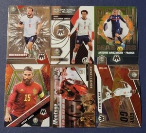 2020-21 Mosaic UEFA Euro 2020 Soccer INSERTS You Pick the Card