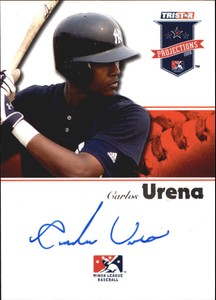 2008 TRISTAR PROjections Autographs #219 Carlos Urena 