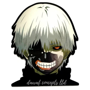 Ken Kaneki - Tokyo Ghoul Anime Aufkleber Sticker für LKW/Laptop/Auto 3D Lentikular - Bild 1 von 5
