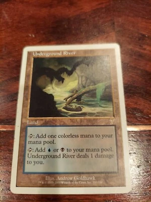 MTG Underground River Seventh Edition 350/350 Regular Rare - Image 1 of 2