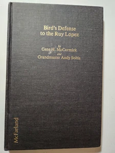 chess opening Ruy Lopez Bird variation Nc6-d4 hardcover McFarland - Picture 1 of 1