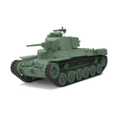 SSMODEL SS32824 1/32 Military Model Kit Japan Type 97 "Chi-Ha Kai" Medium Tank - Image 1 of 4