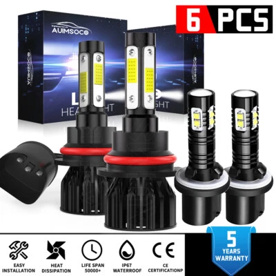 Kit de faros antiniebla LED blancos 6000K para Nissan Xterra 2003 2004 Foto 1 de 4