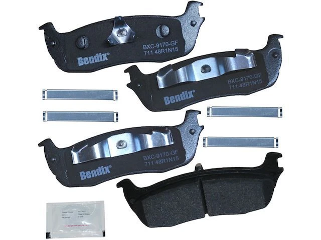 Juego de pastillas de freno traseras para Ford Expedition 1997-2002 Bendix 44782WCPJ 2000 1998 1999 Foto 1 de 2