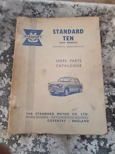 Standard 10 1958 Ersatzteilkatalog. Original. - Bild 1 von 1