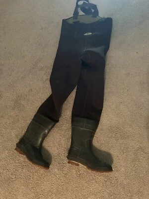 Pro Line Neoprene Insulated Chest Wader —- Brown, Size 7 to 14 - Image 1 of 2