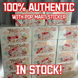 NEW! Pop Mart The Monsters Have a Seat Set of 6 Plush Blind Box Sealed Labubu - Picture 1 of 7
