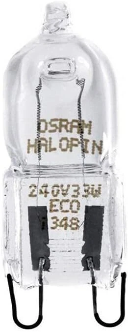 Halogenlampe Osram Halopin 66733 G9 Eco Warmweiß Stiftsockellampe 33 Watt 230 V - Bild 1 von 1