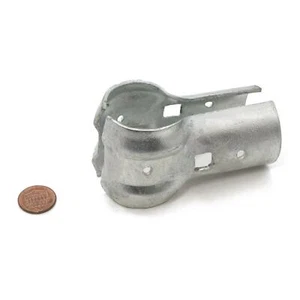 Abrazadera de riel de extremo de 1 3/8"" x 1 3/8"" para invernadero (juego de 1) - Imagen 1 de 1