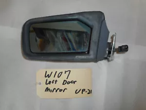 Mercedes Benz W107 C107 R107 Left Driver's Side Door Mirror OEM Very Good UP-21 - Bild 1 von 12