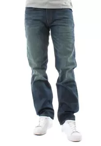 Men's Levi's 514 Straight Fit Stretch Jeans - 33x32, Midnight (Dark Wash) - Picture 1 of 4