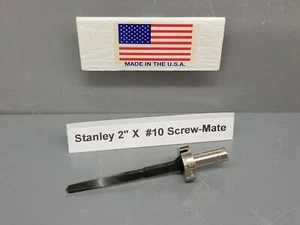 Stanley Screw-Mate Drill Countersink 04-610 Drill 2" x # 10 NOS USA - Bild 1 von 10