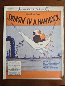Libro de partituras vintage Swingin' In a Hamack Seymour, Wendling - Imagen 1 de 2
