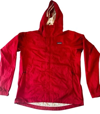 Patagonia Torrentshell Red Rain Jacket, Mens Medium, H2NO Windbreaker Over Coat - Image 1 of 4