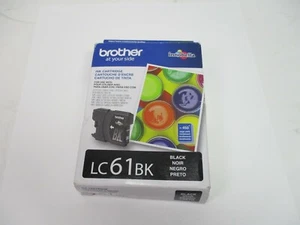 Brother Genuine Ink Cartridges LC61BK Black , Exp.07-2021 - Picture 1 of 5