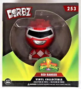 Funko Dorbz: Power Rangers Red Ranger Spielfigur Vinyl Sammlerstück Neu im Karton versiegelt - Bild 1 von 3