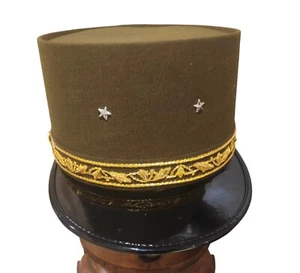 Képi Général de brigade De Gaulle WW2 REPRODUCTION - Foto 1 di 3