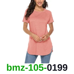 Newchoice Summer Shirts for Women Casual 4Th of July Tops Short Sleeve Soft, S - Picture 1 of 4