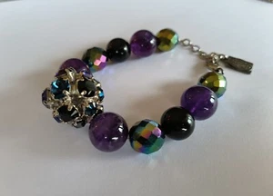 Designer PHILIPPE FERRANDIS Paris Avatar Exclusive Bracelet Chunky Statement  - Picture 1 of 4