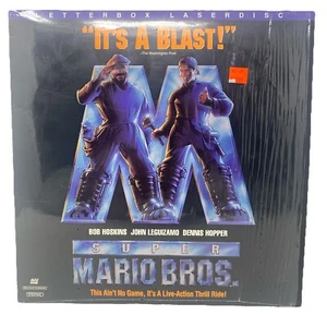 Rare Super Mario Bros Letterbox Laser Disc LD Cult Nintendo John Leguizamo  - Picture 1 of 4