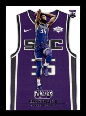 2018  Panini Threads #144 Marvin Bagley III  Sacramento Kings RC Basketball - Image 1 of 2