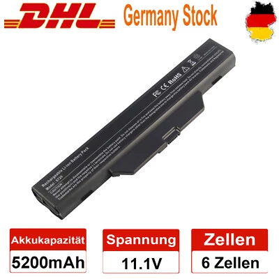 Akku Für HP Compaq 615 6720s 6730s 6735s 6820s 550 610 HSTNN-IB52 451085-141 - Bild 1 von 4