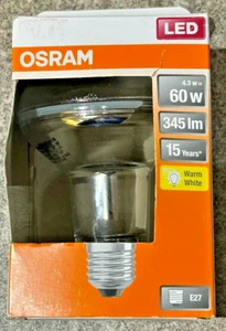 Osram LED Star Glass Reflector E27 345lm Warm White- AD671 - Picture 1 of 5