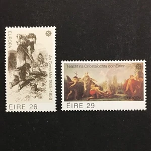 Ireland 1982 complete set MNH ** art Europa Sc#519-520 Mi#466-467 SG#514-515 - Bild 1 von 1
