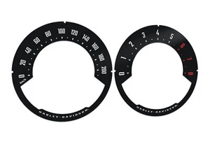 Harley-Davidson Heritage - Speedometer dials MPH to KM/H Gauges - Bild 1 von 7